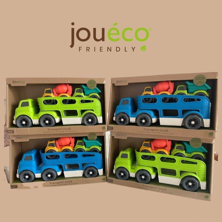 BIO Transporter z 2 autami Joueco GREEN Joueco