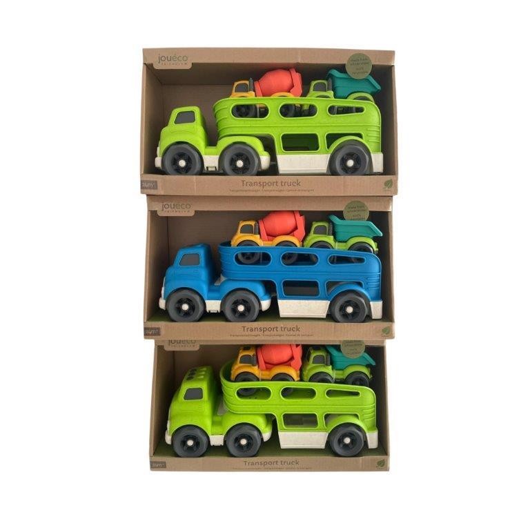 BIO Transporter z 2 autami Joueco GREEN Joueco
