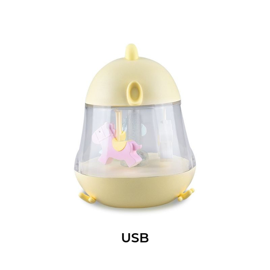 Kurczaczek Lampka z Pozytywką Żółta Rabbit & Friends