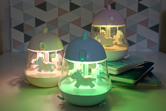 Kurczaczek Lampka z Pozytywką Żółta Rabbit & Friends