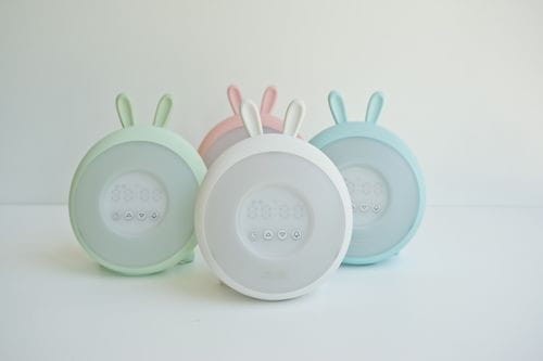 Królik Lampka Budząca Światłem Zielona Rabbit & Friends