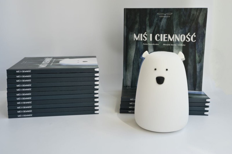 Miś i Ciemność Książka dla Dzieci Rabbit & Friends