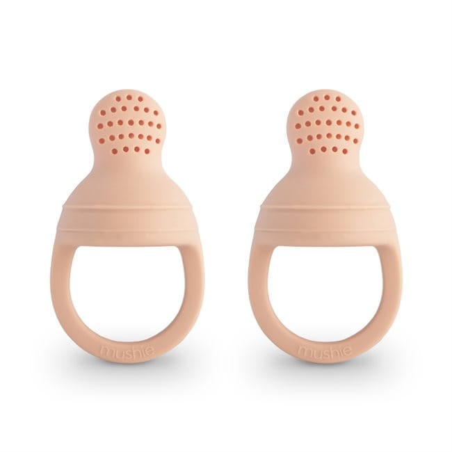 Gryzak Do Przekąsek 2-pack Blush Mushie