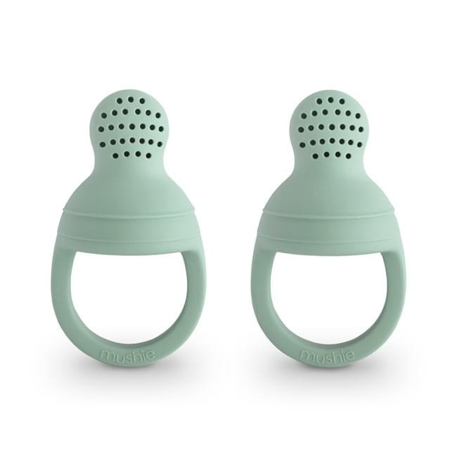 Gryzak Do Przekąsek 2-pack Cambridge Blue Mushie