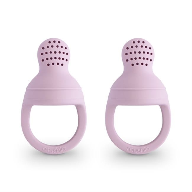 Gryzak Do Przekąsek 2-pack Soft Lilac Mushie