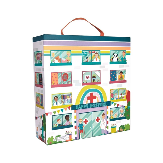 Szczęśliwy Szpital Zestaw z 18 figurkami Floss & Rock
