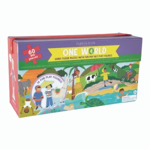 Jeden Świat Puzzle 60 elementów Floss & Rock