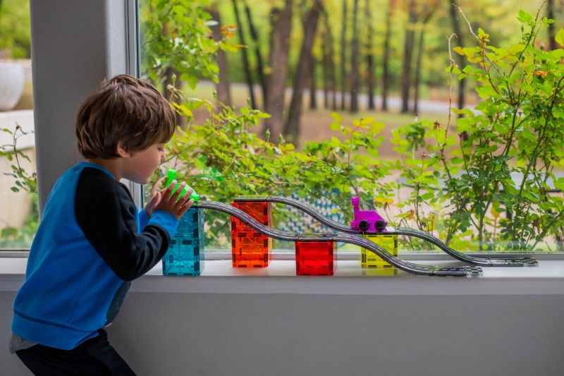 Klocki Magnetyczne Downhill Duo 40 el. MAGNA-TILES
