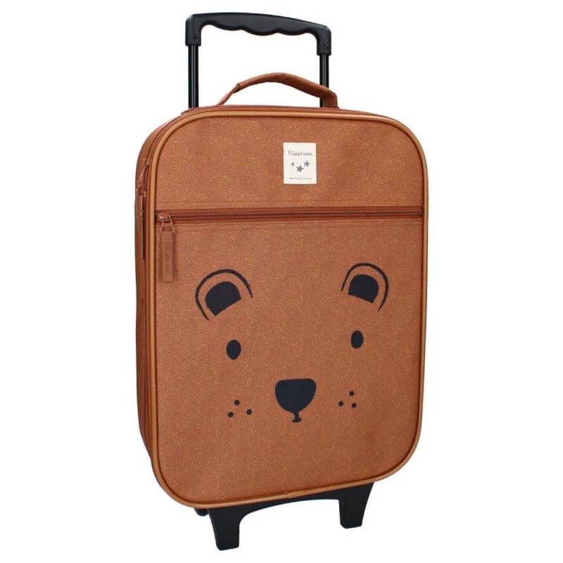Walizka dla dzieci Big Teddy Bear brown KIDZROOM
