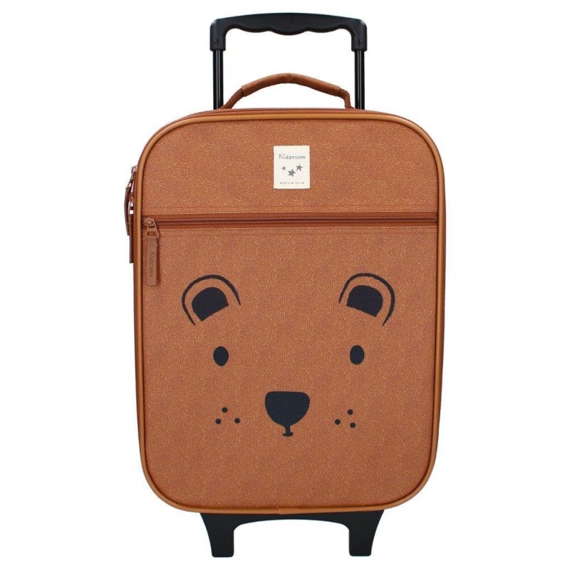 Walizka dla dzieci Big Teddy Bear brown KIDZROOM