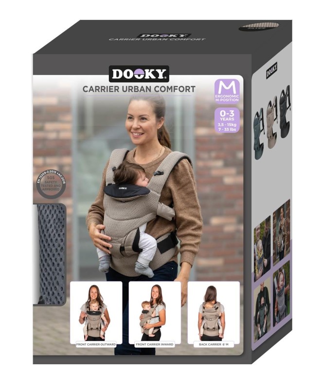 Nosidełko Urban Comfort Grey sapphire Dooky