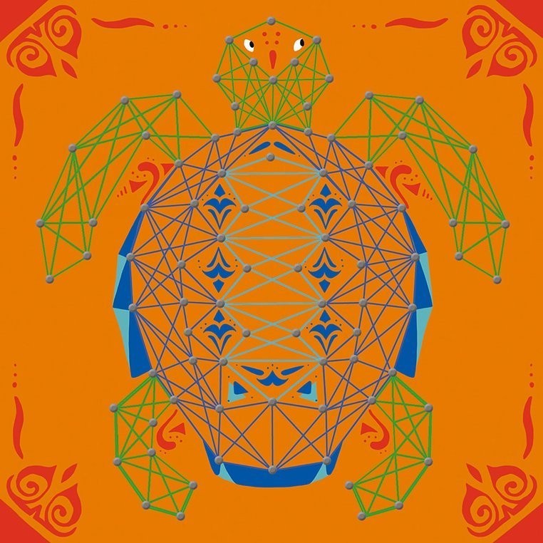 Zestaw kreatywny Przeplatanka 3D String art Zwierzęta 10+ Janod