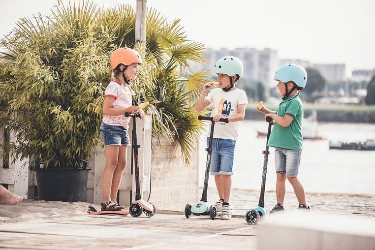 Scoot and Ride Kask S-M dla dzieci 3+ Peach