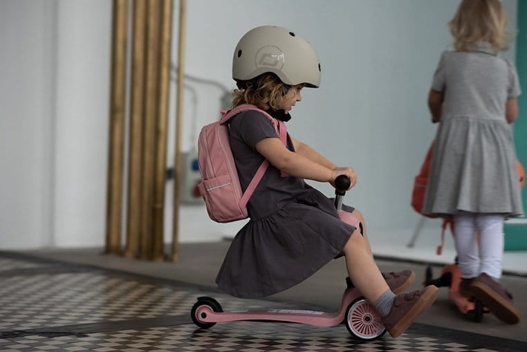 Scoot and Ride Kask S-M dla dzieci 3+ Peach