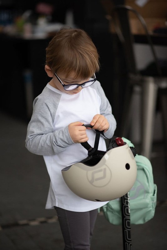Scoot and Ride Kask S-M dla dzieci 3+ Peach