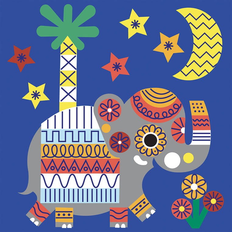 Multizestaw kreatywny 4-latka My arts & crafts 4+ Janod