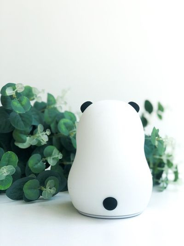 Panda Lampka Silikonowa Biała Rabbit & Friends