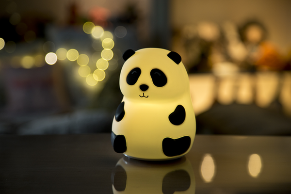 Panda Lampka Silikonowa Biała Rabbit & Friends
