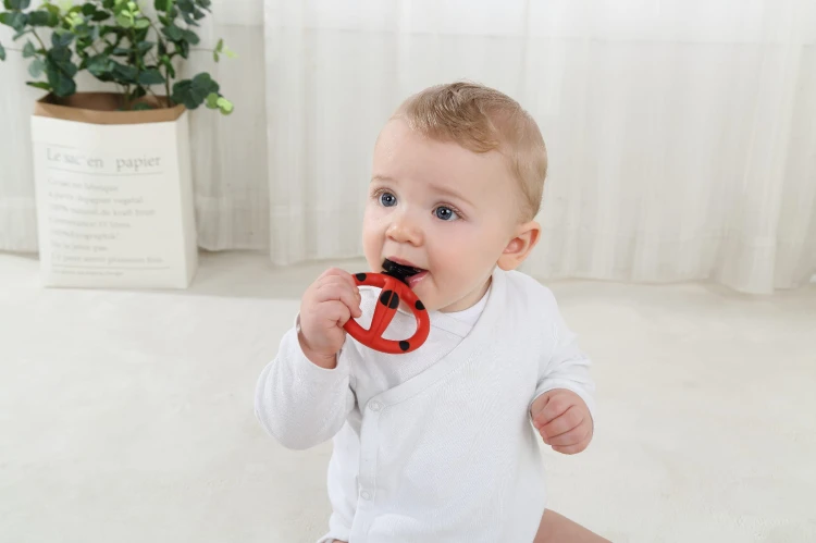 8114 Dori Ladybug Baby U-shaped Teething Toothbrush 7.jpg