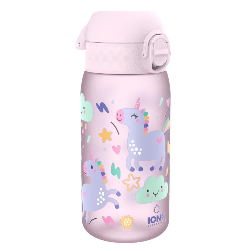 Butelka bidon dla dzieci 400 ml Jednorożce ION8