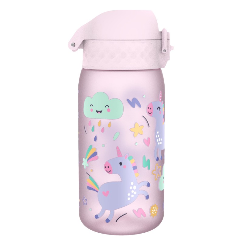 Butelka bidon dla dzieci 400 ml Jednorożce ION8