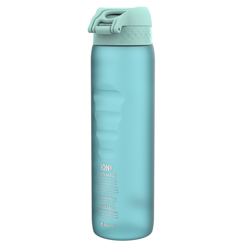 Butelka na wodę z miarką godzinową 1L Sonic Blue ION8