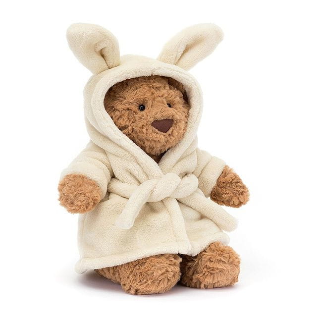 Miś Bartłomiej w Szlafroku 26 cm Jellycat
