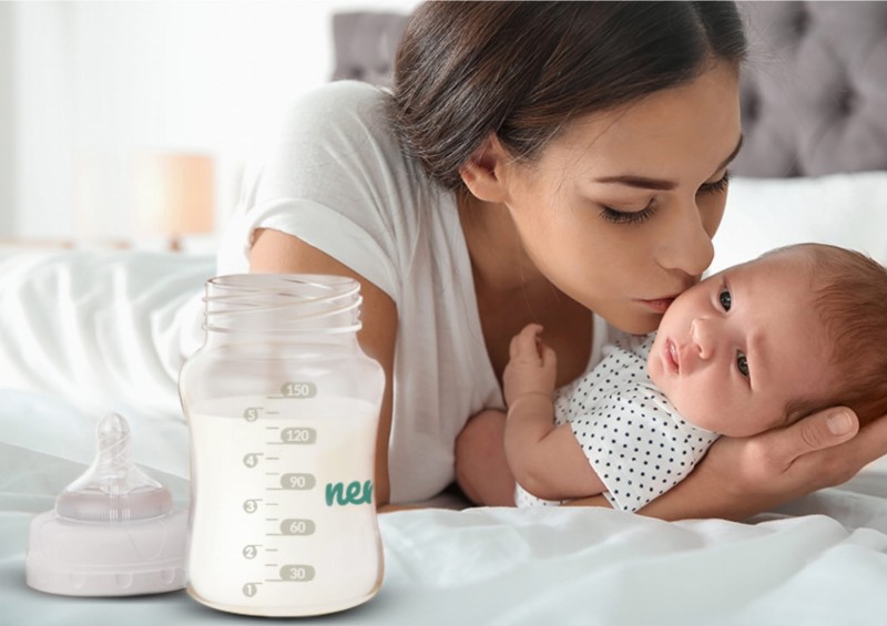 Butelka dziecięca 150ml ze smoczkiem NENO BOTTLE