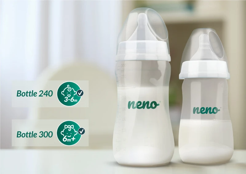 Butelka dziecięca 300ml ze smoczkiem NENO BOTTLE