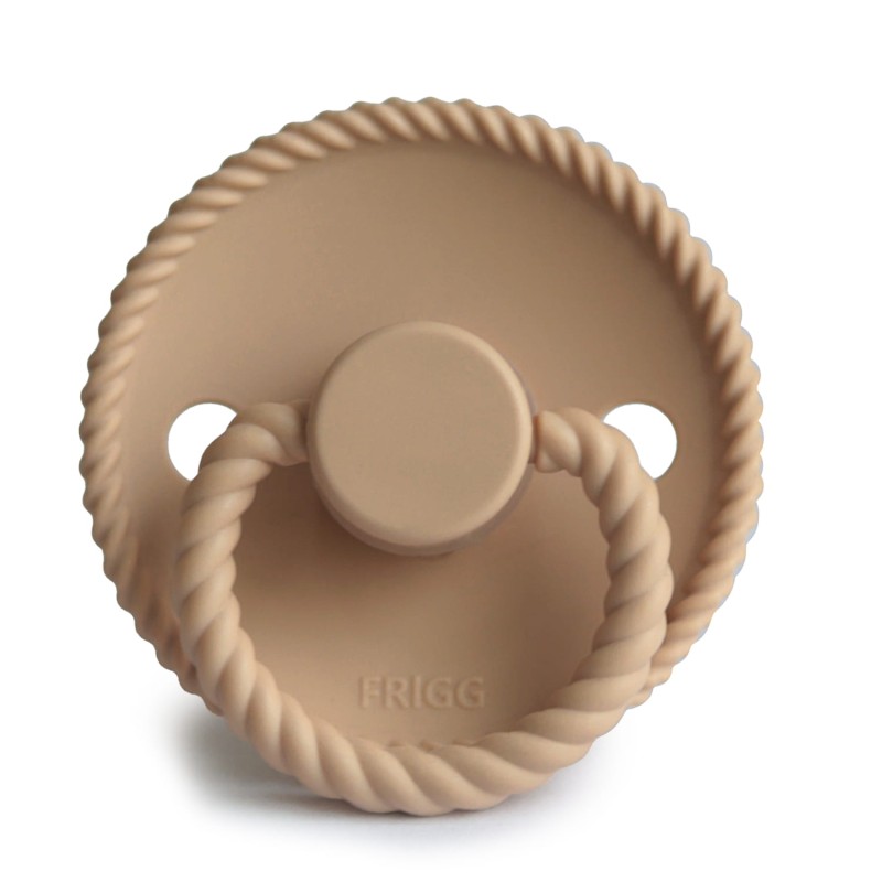Smoczek uspokajający Rope Silikon Croissant 6-18m FRIGG