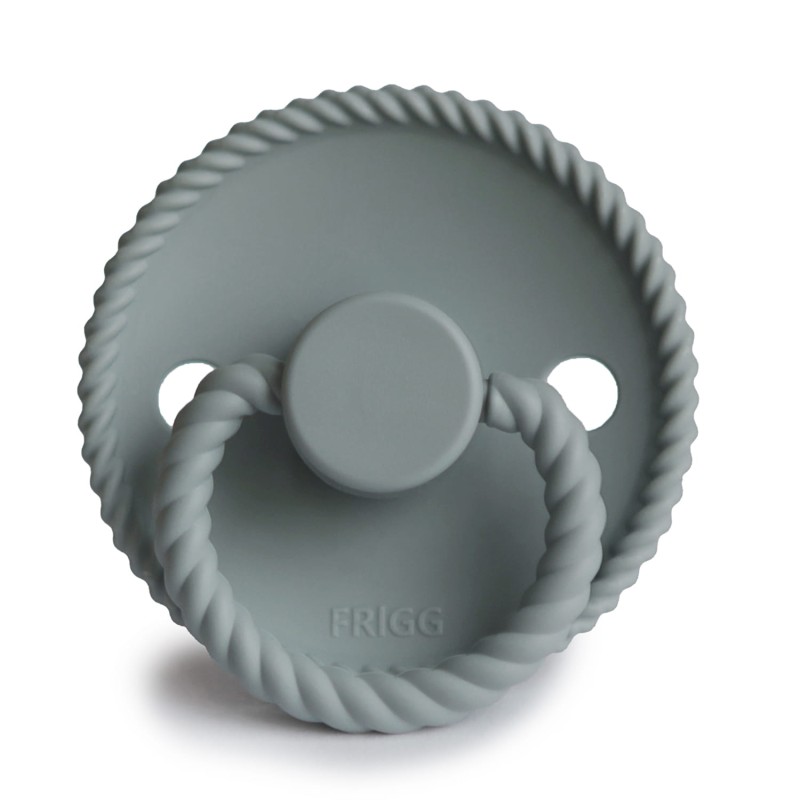 Smoczek uspokajający Rope Silikon French Grey 6-18m FRIGG