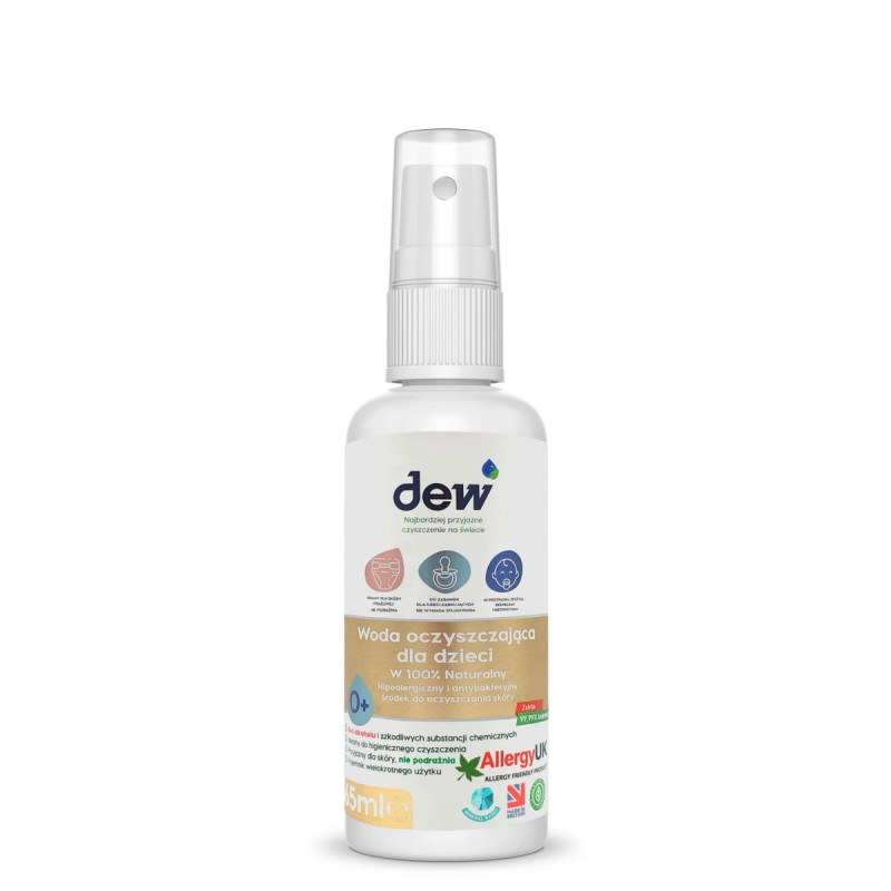 Woda oczyszczająca dla dzieci 65ml dew