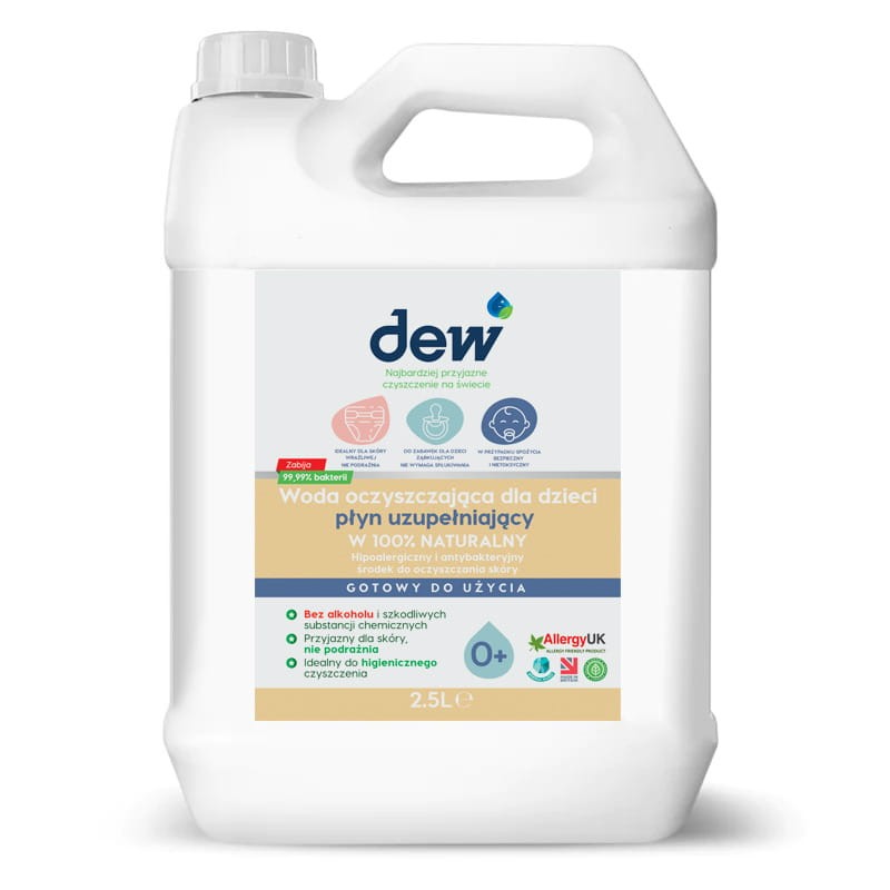 Woda oczyszczająca dla dzieci 2,5l dew 