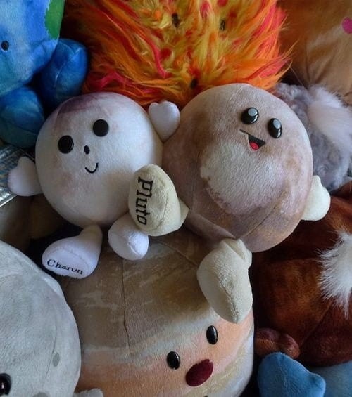 Pluszowe planety - Pluton i Księżyc Charon Celestial Buddies