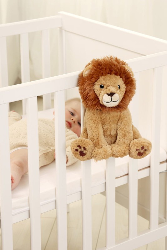 Szumiący Lew z czujnikiem ruchu i pozytywką Louis Lion Cloud B