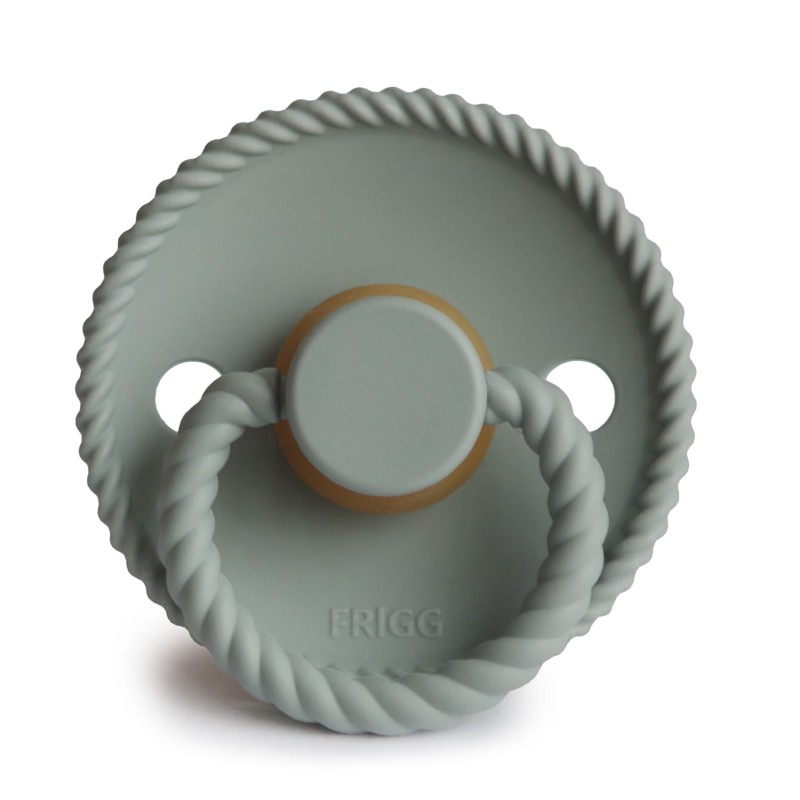 Smoczek uspokajający Rope Kauczuk Sage 0-6m FRIGG