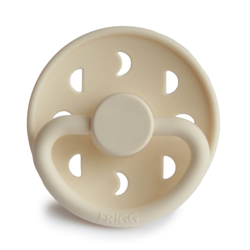 Smoczek uspokajający Moon Silikon Cream 6-18m FRIGG