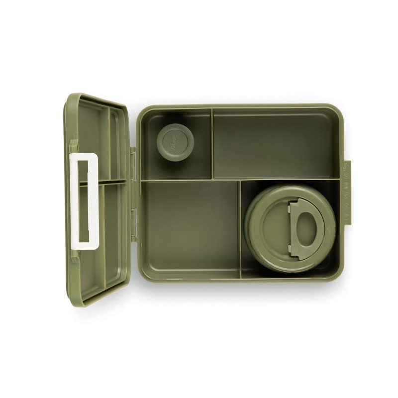 Grand Lunch Box z Termosem Green Citron