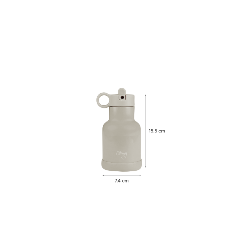 Butelka Termiczna ze Stali Nierdzewnej 250ml Dino Citron