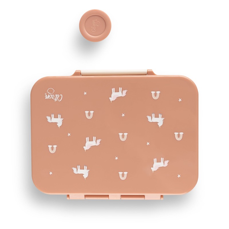 Lunch Box Tritanowy Unicron Blush Pink Citron