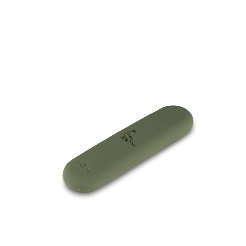 Zestaw Sztućców ze Stali Nierdzewnej Dino Olive Green Citron