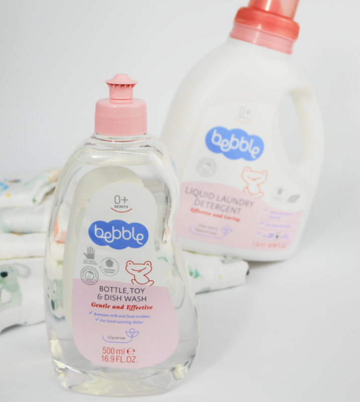 Płyn do mycia butelek, smoczków, zabawek 500ml bebble