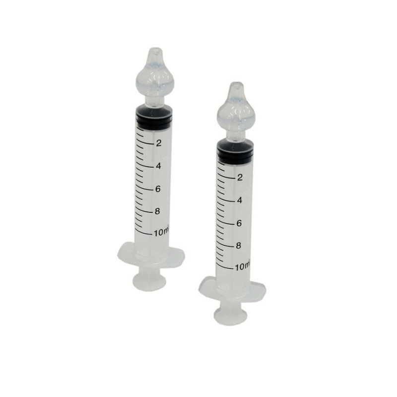 Strzykawka do nosa aspirator 10 ml dla dzieci 2szt Bo Jungle