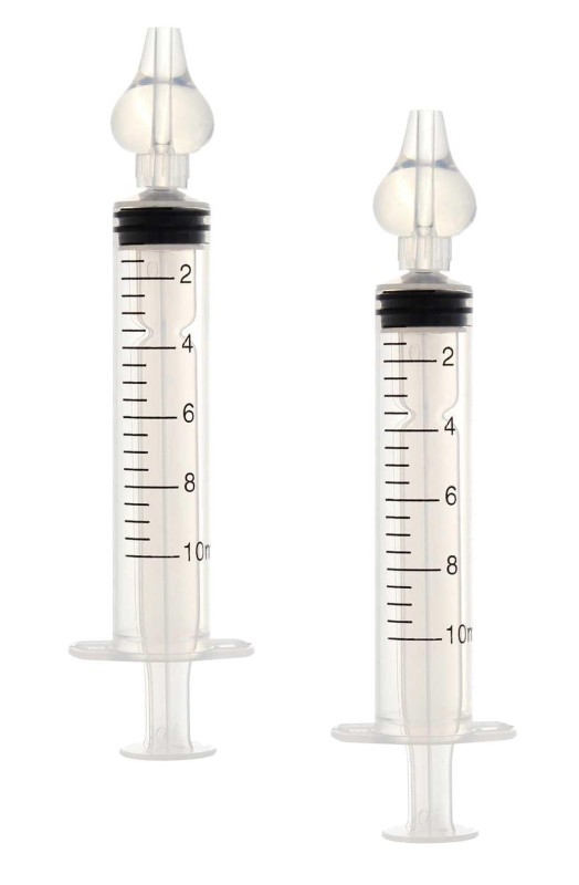 Strzykawka do nosa aspirator 10 ml dla dzieci 2szt Bo Jungle