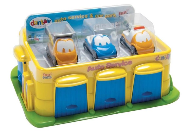 Auto serwis FUN CARS z 3 autami Dantoy