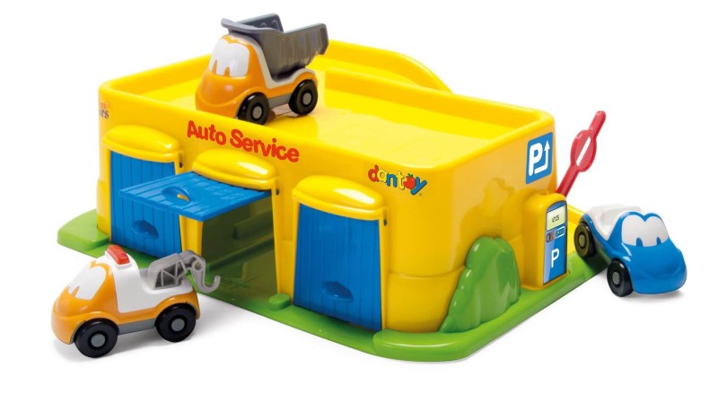 Auto serwis FUN CARS z 3 autami Dantoy