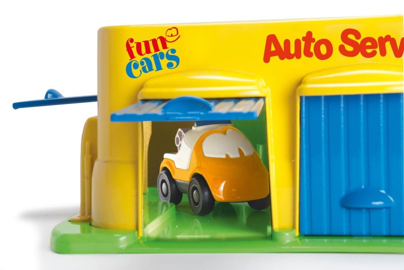 Auto serwis FUN CARS z 3 autami Dantoy