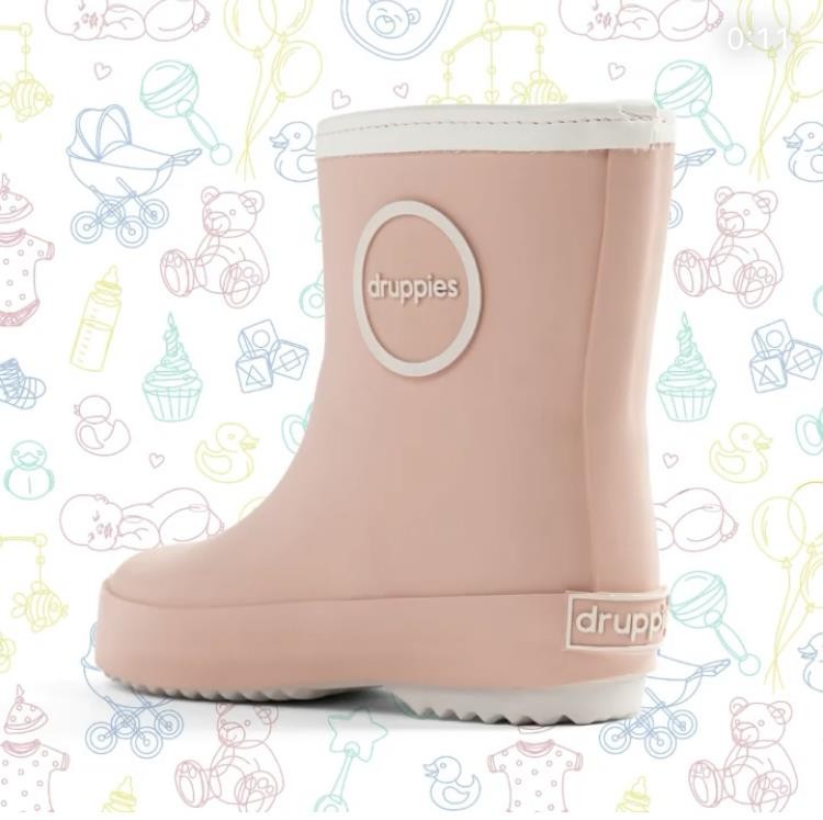 Kalosze NEWBORN BOOT pastel rose 26 Druppies