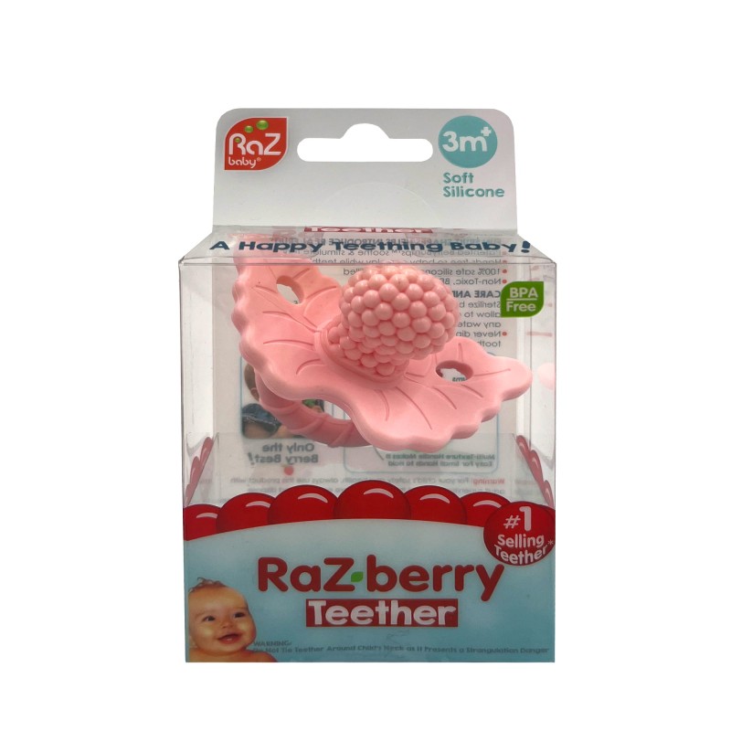 Gryzak Różowa Malina RaZbaby