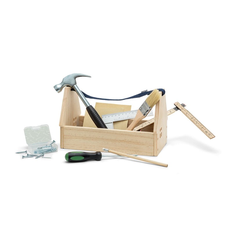 Skrzynka z prawdziwymi narzędziami dla dzieci Micki